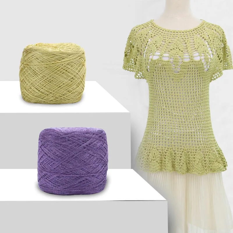 เส้นด้ายถักลินินแท้ 100%